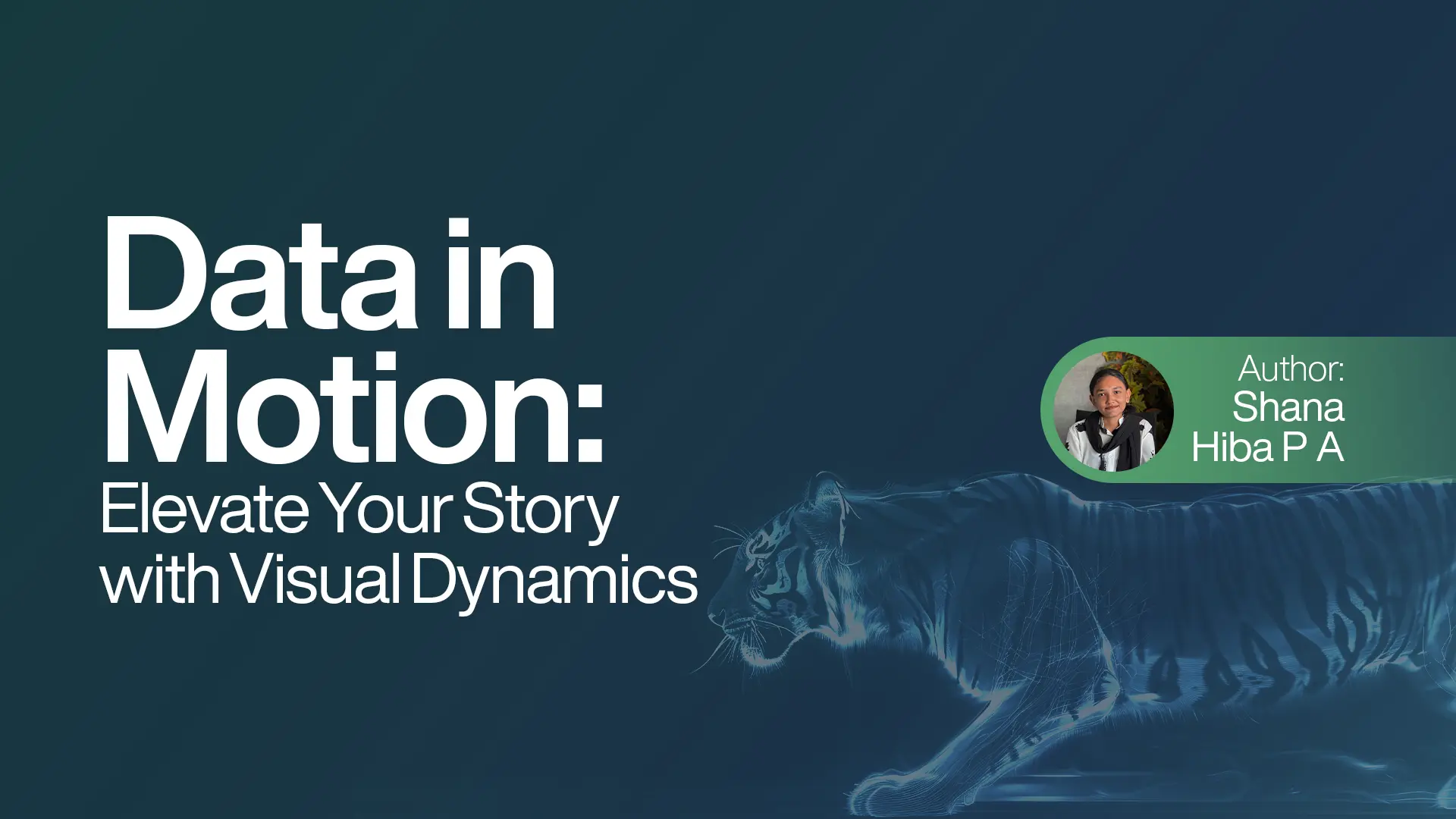 Data in Motion: Elevate Your Story with Visual Dynamics