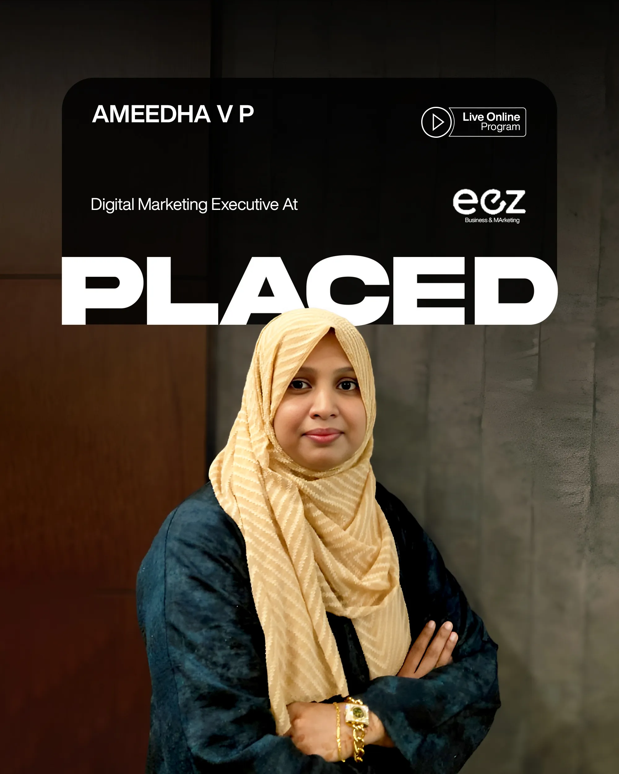 AMEEDHA V P