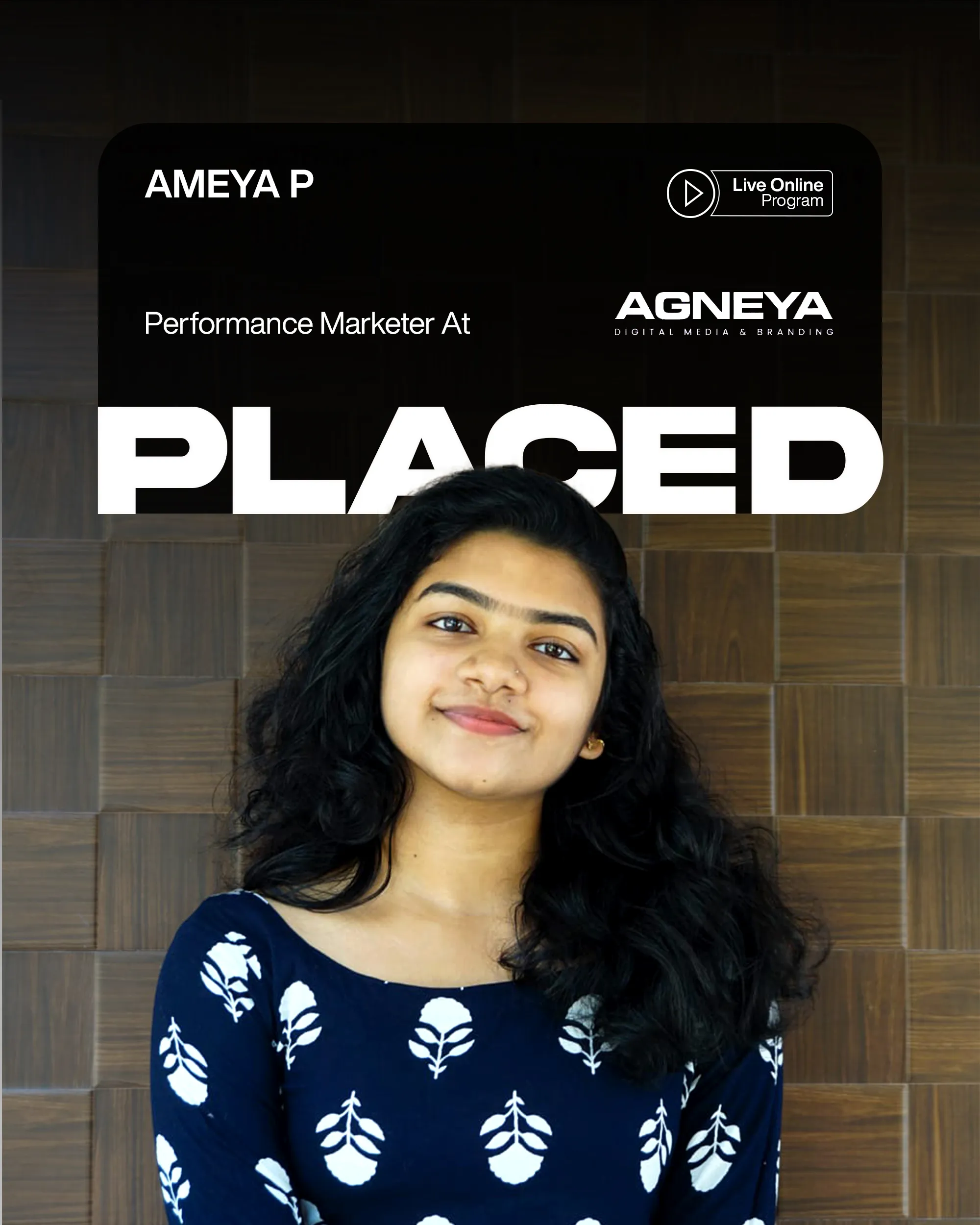 AMEYA P
