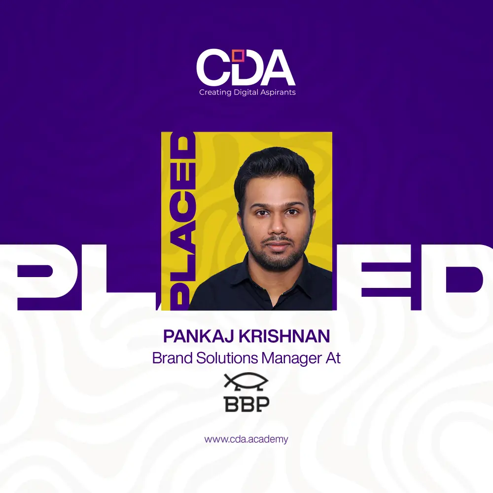 Placed Student From CDA Digital Marketing Course