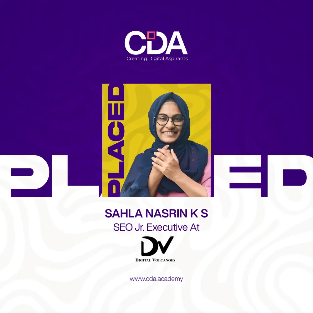 Placed Student From CDA Digital Marketing Course