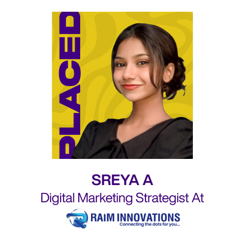 Placed Student From CDA Digital Marketing Course