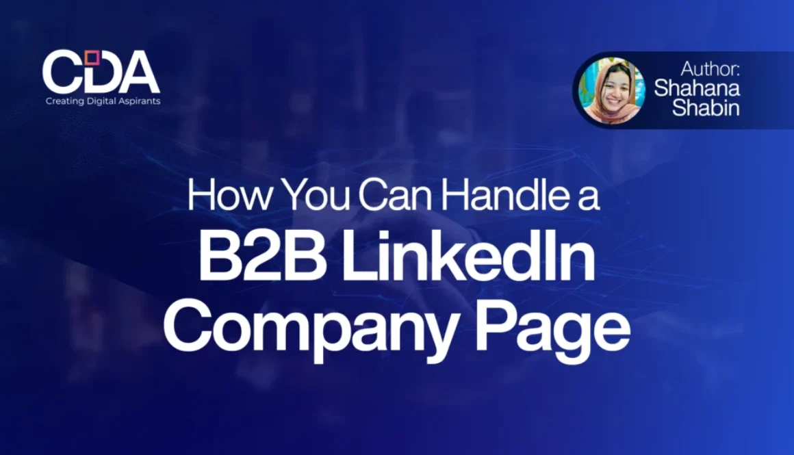 How You Can Handle a B2B LinkedIn Company Page