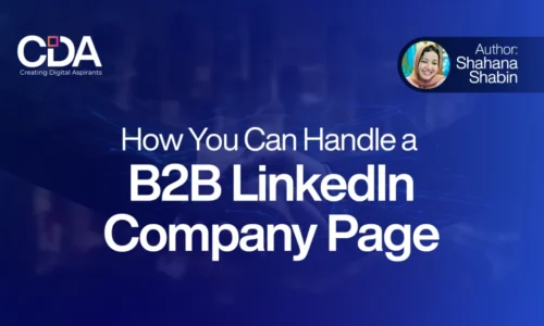 How You Can Handle a B2B LinkedIn Company Page