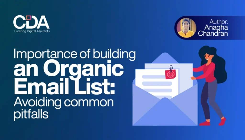 Importance of Building an Organic Email list Avoiding Common Pitfalls