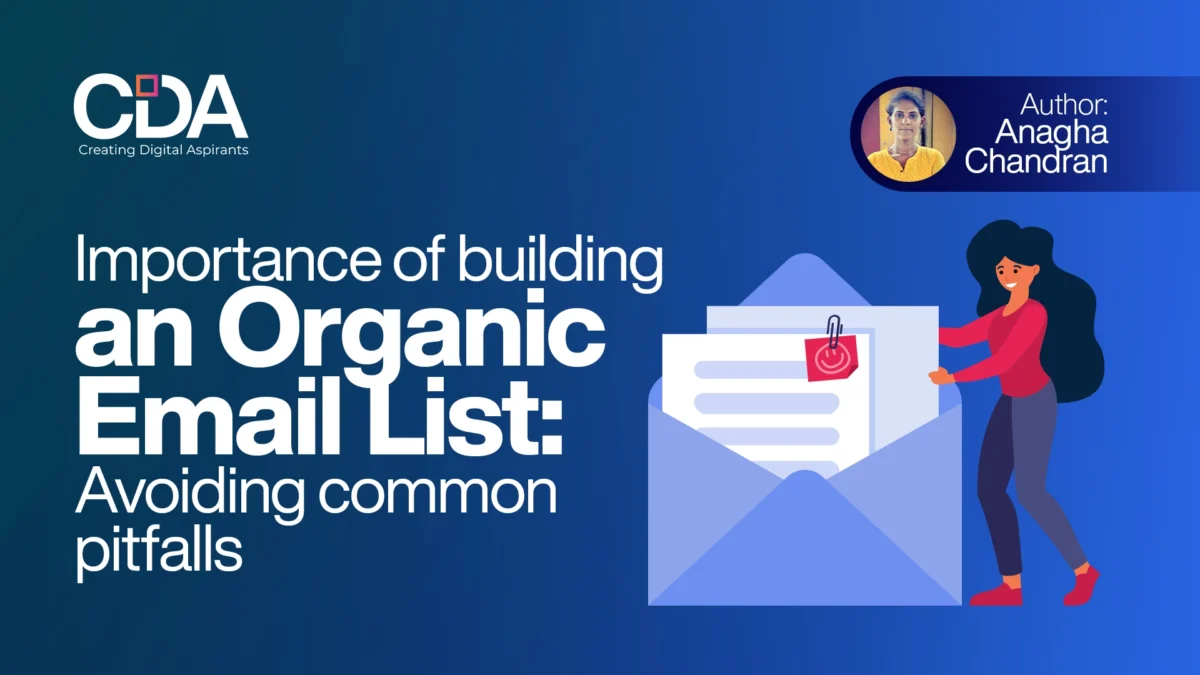 Importance of Building an Organic Email list Avoiding Common Pitfalls