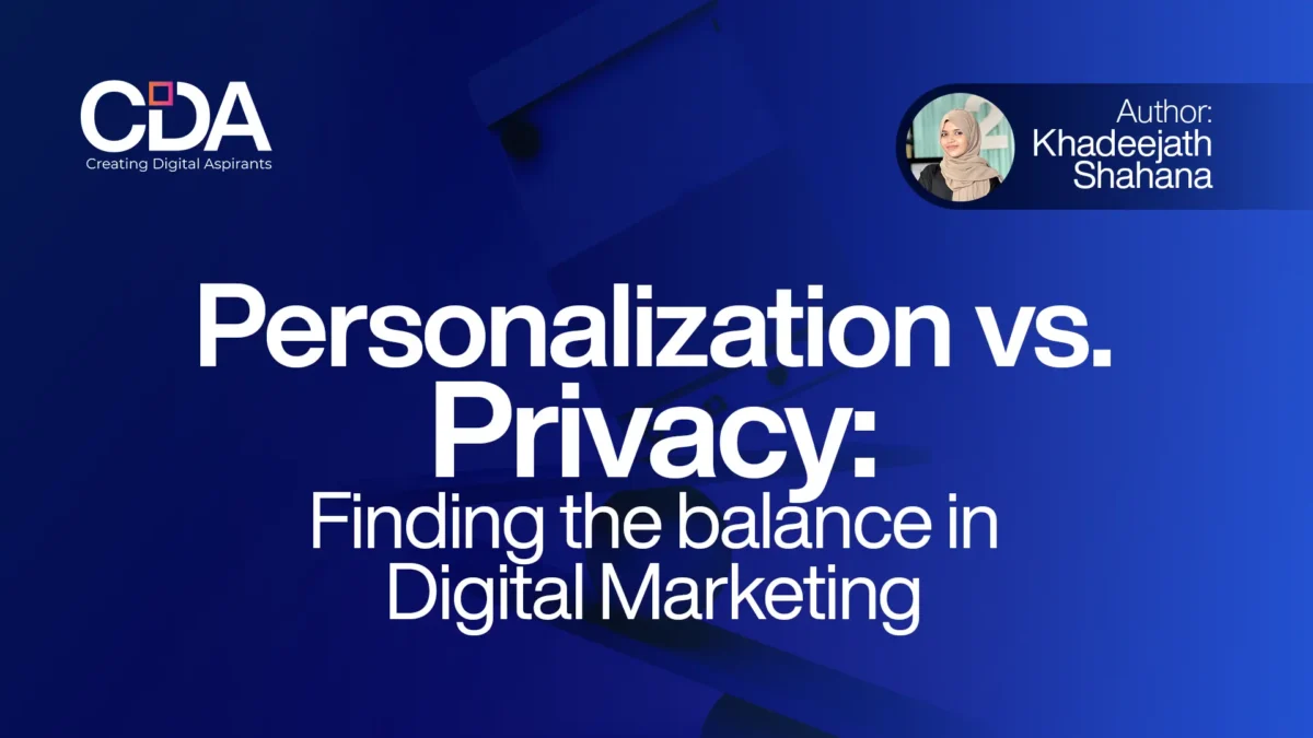 Personalization vs Privacy Finding the Balance in Digital Marketing.