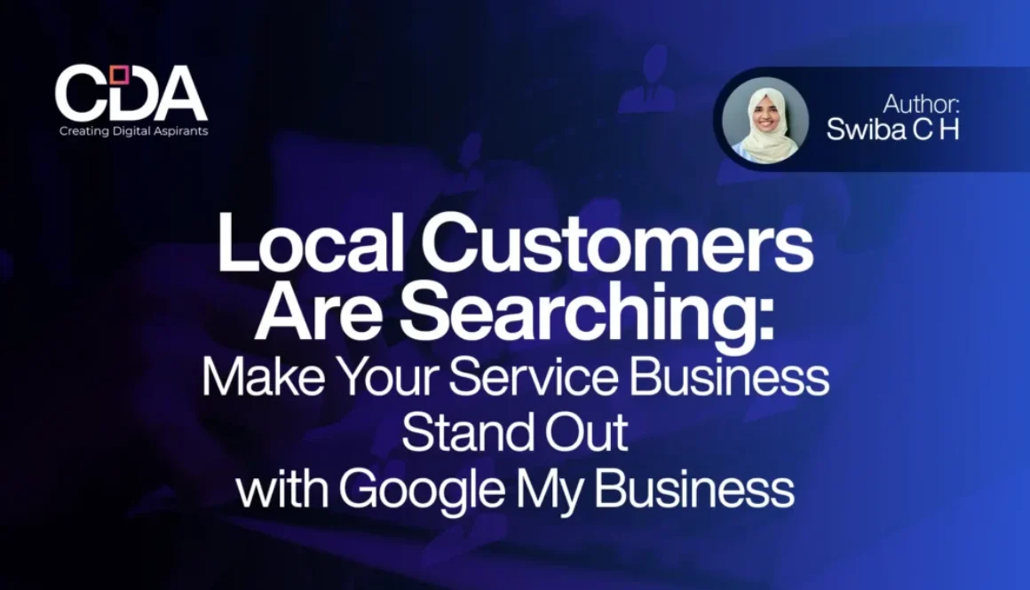 Local Customers Are Searching Make Your Service Business Stand Out with Google My Business