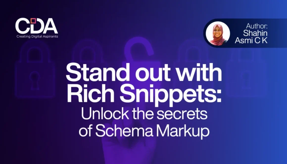 Stand out with rich snippets Unlock the secrets of schema markup.