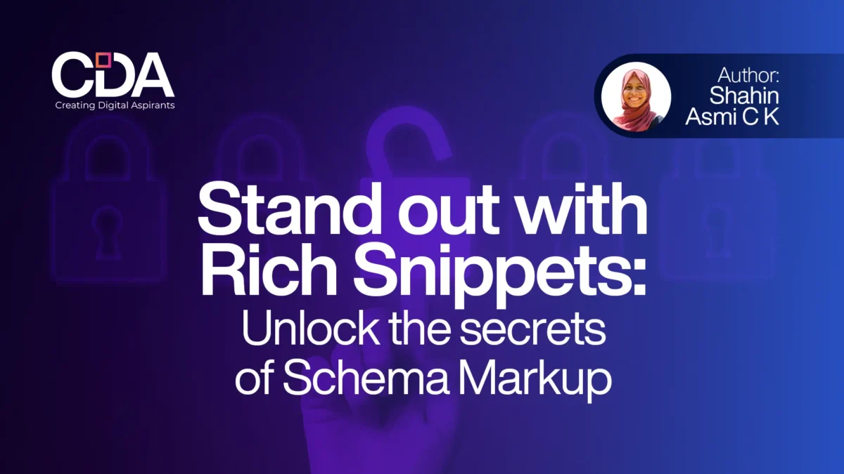 Stand out with rich snippets Unlock the secrets of schema markup.