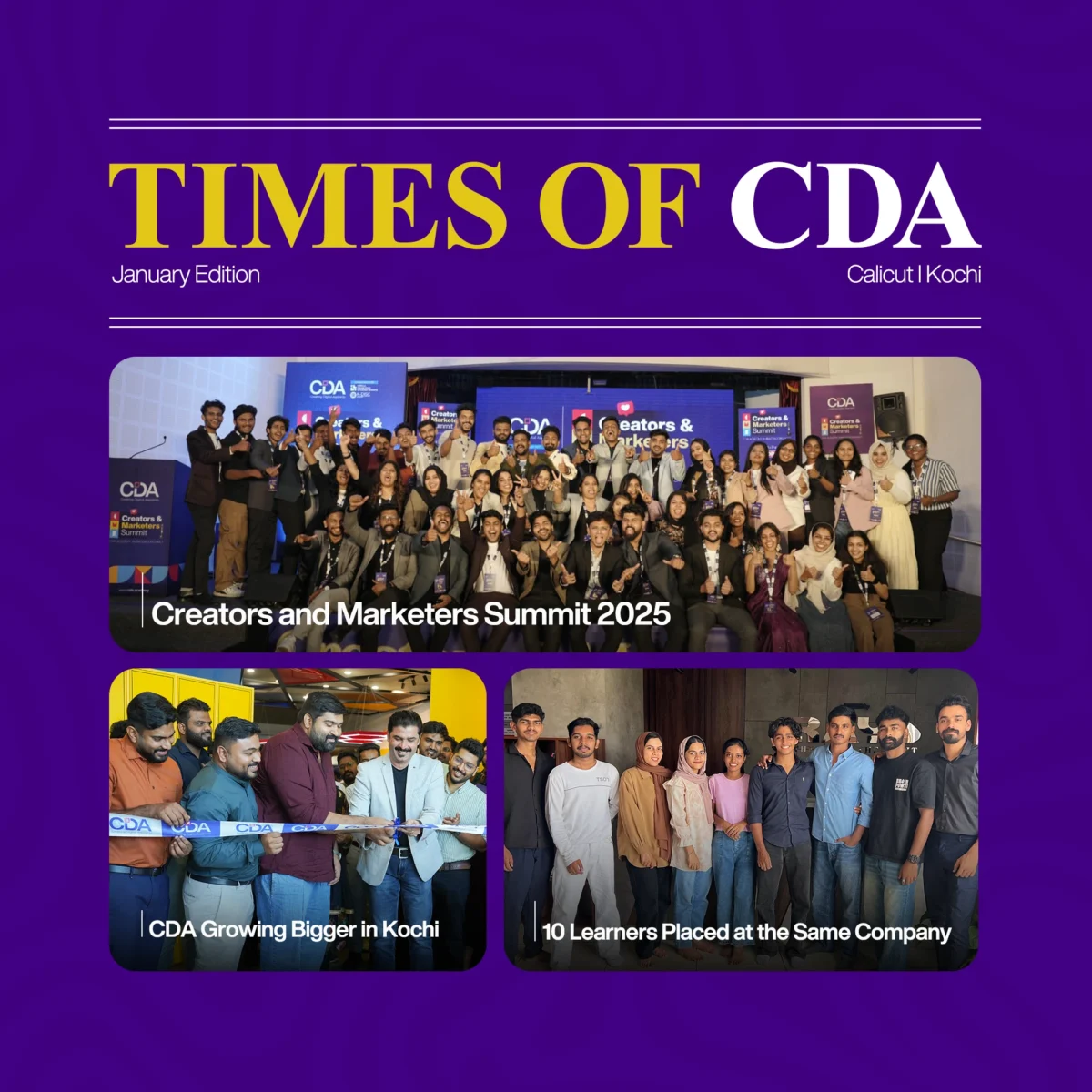 Times of CDA – CDA Academy’s Monthly Magazine