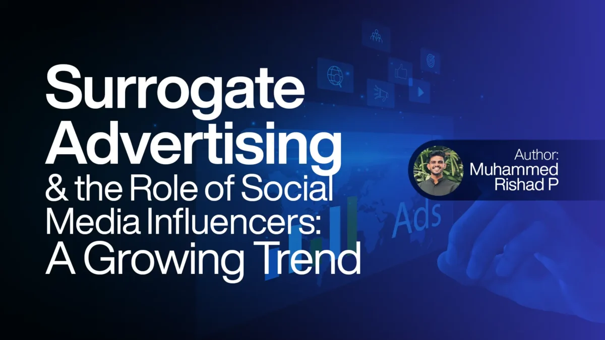 Surrogate Advertising and the Role of Social Media Influencers