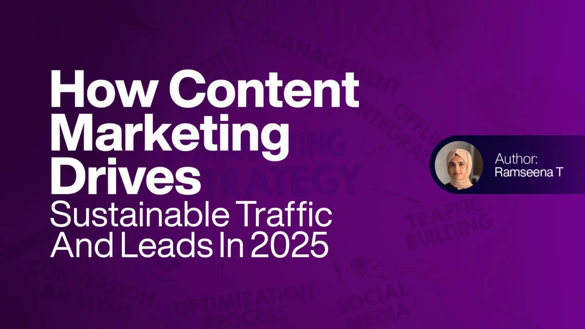 How Content Marketing Drives Sustainable Traffic and Leads in 2025