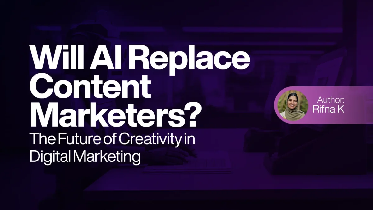 Will AI Replace Content Marketers? The Future of Creativity in Digital Marketing