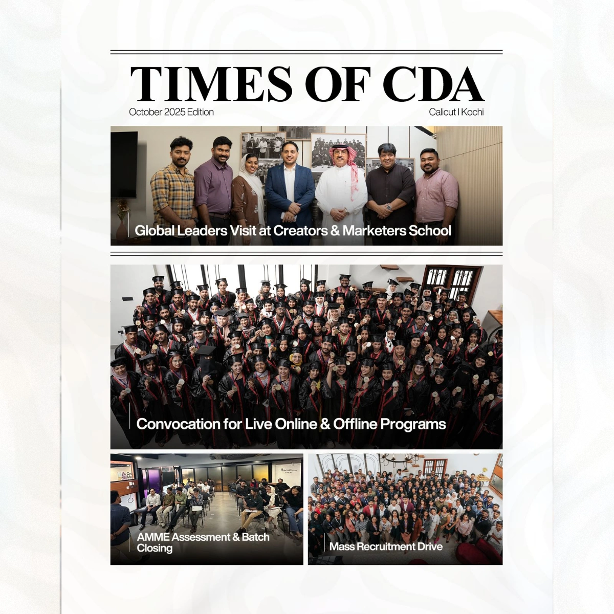 Times of CDA – CDA Academy’s Monthly Magazine