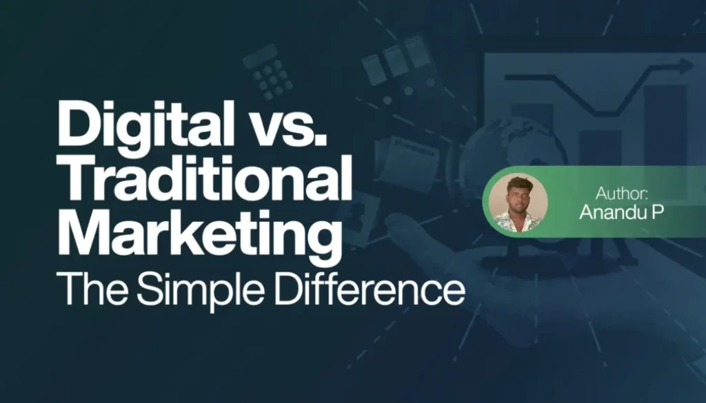 Digital vs Traditional Marketing The Simple Difference
