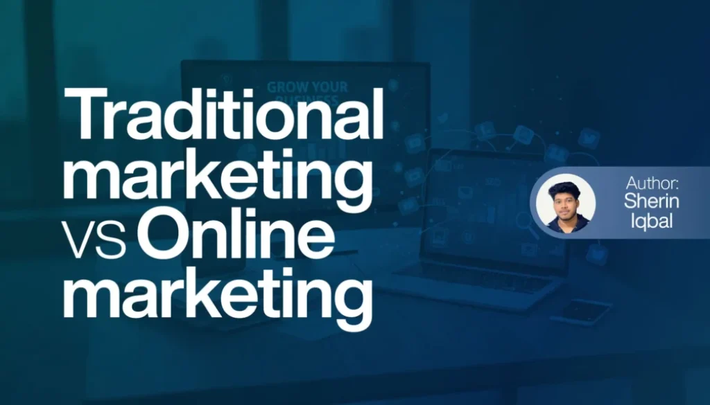 Traditional Marketing vs Online Marketing
