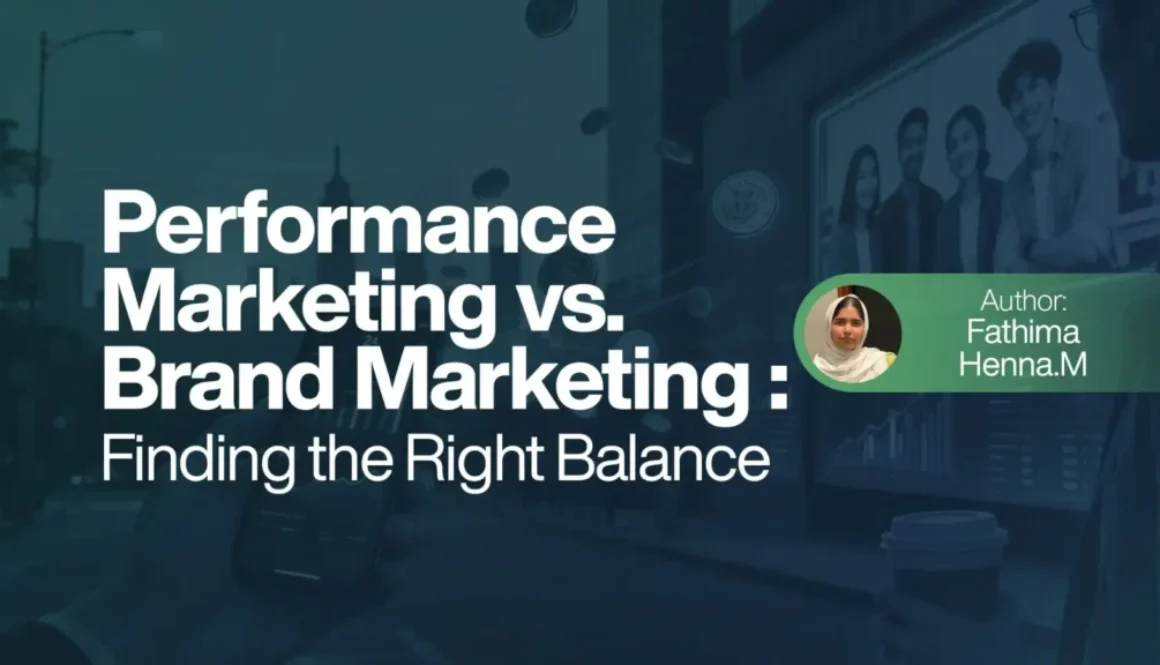 Performance Marketing vs Brand Marketing