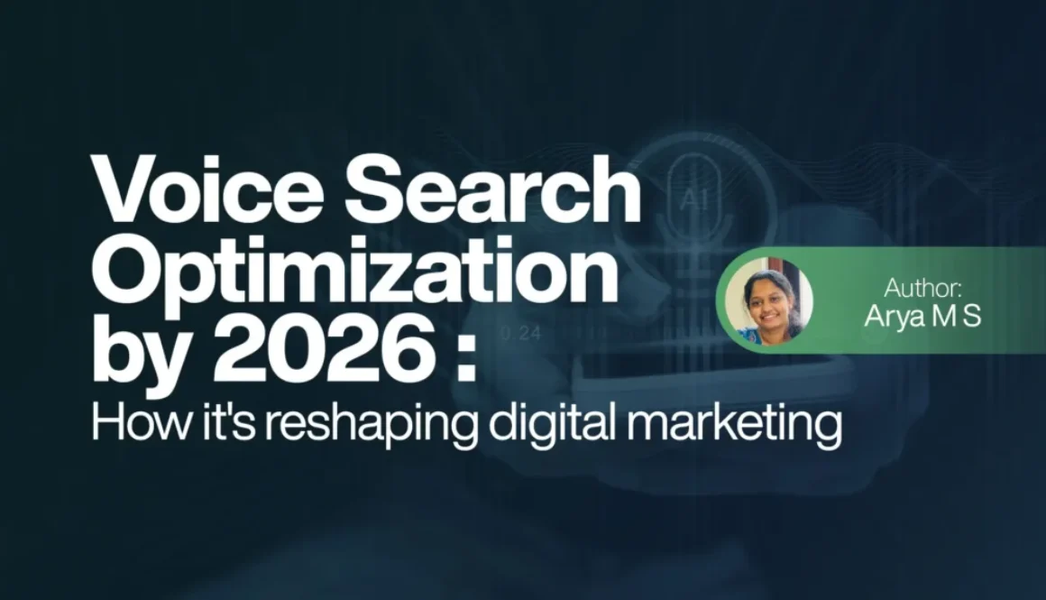 Voice Search Optimization by 2026 How It’s Reshaping Digital Marketing