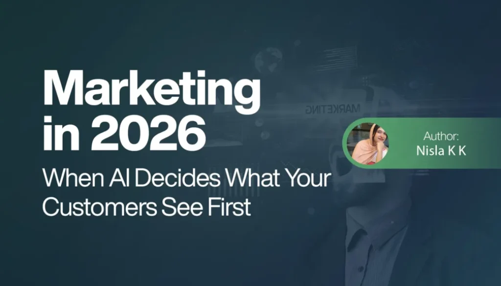 Marketing in 2026 - When AI Decides What Your Customers See First